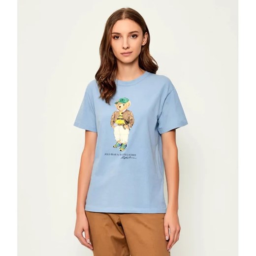 POLO RALPH LAUREN T-shirt | Regular Fit ze sklepu Gomez Fashion Store w kategorii Bluzki damskie - zdjęcie 184989672