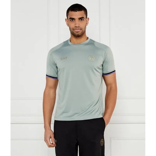 EA7 T-shirt | Regular Fit ze sklepu Gomez Fashion Store w kategorii T-shirty męskie - zdjęcie 184989802