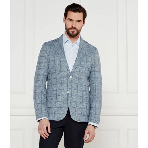 BOSS BLACK Marynarka C-Hanry-J-252 | Slim Fit | z dodatkiem lnu ze sklepu Gomez Fashion Store w kategorii Marynarki męskie - zdjęcie 184989823