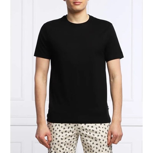 BOSS BLACK T-shirt Tessler | Slim Fit | mercerised ze sklepu Gomez Fashion Store w kategorii T-shirty męskie - zdjęcie 184989831