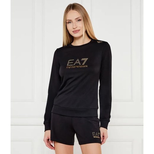 EA7 Bluza | Regular Fit ze sklepu Gomez Fashion Store w kategorii Bluzy damskie - zdjęcie 184989843