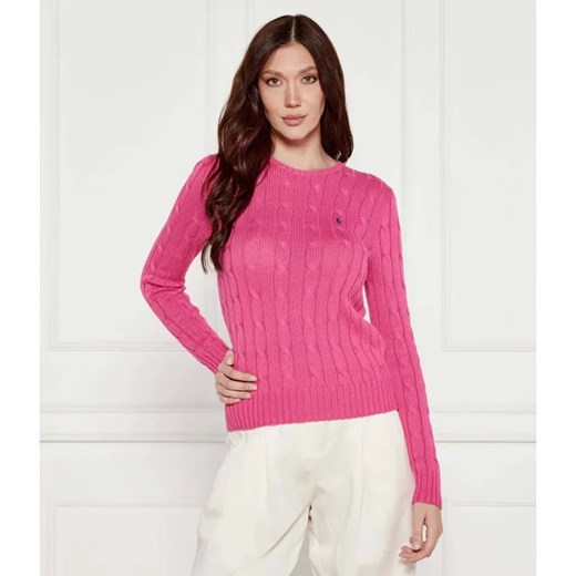 POLO RALPH LAUREN Sweter JULIANNA | Slim Fit ze sklepu Gomez Fashion Store w kategorii Swetry damskie - zdjęcie 184989852