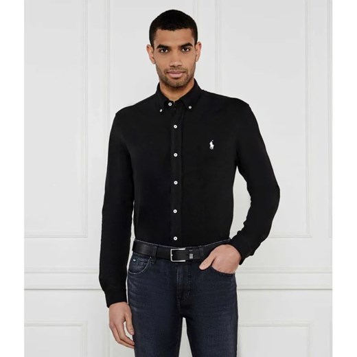 POLO RALPH LAUREN Koszula | Regular Fit | pique ze sklepu Gomez Fashion Store w kategorii Koszule męskie - zdjęcie 184989903