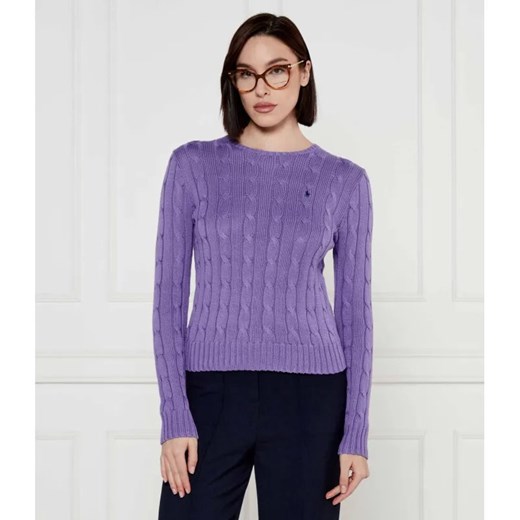 POLO RALPH LAUREN Sweter JULIANNA | Slim Fit ze sklepu Gomez Fashion Store w kategorii Swetry damskie - zdjęcie 184989991
