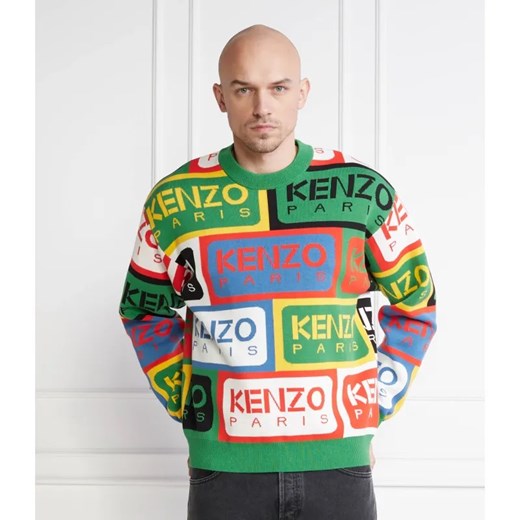 Kenzo Sweter | Regular Fit ze sklepu Gomez Fashion Store w kategorii Swetry męskie - zdjęcie 184990002