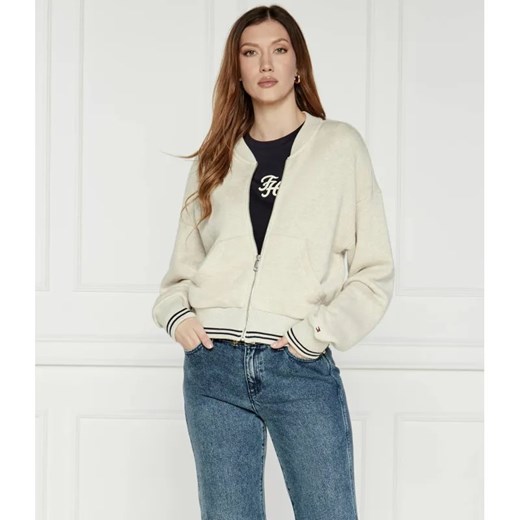 Tommy Hilfiger Bluza CROP VARSITY | Regular Fit ze sklepu Gomez Fashion Store w kategorii Bluzy damskie - zdjęcie 184990054