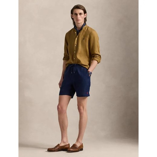 POLO RALPH LAUREN Lniana koszula | Slim Fit ze sklepu Gomez Fashion Store w kategorii Koszule męskie - zdjęcie 184990161