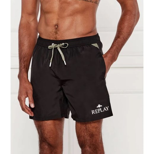 Replay Szorty kąpielowe | Regular Fit ze sklepu Gomez Fashion Store w kategorii Kąpielówki - zdjęcie 184990183