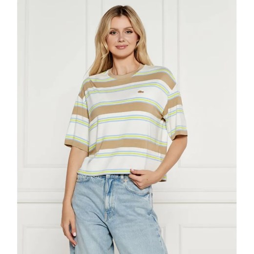 Lacoste T-shirt | Oversize fit Lacoste 40 promocyjna cena Gomez Fashion Store