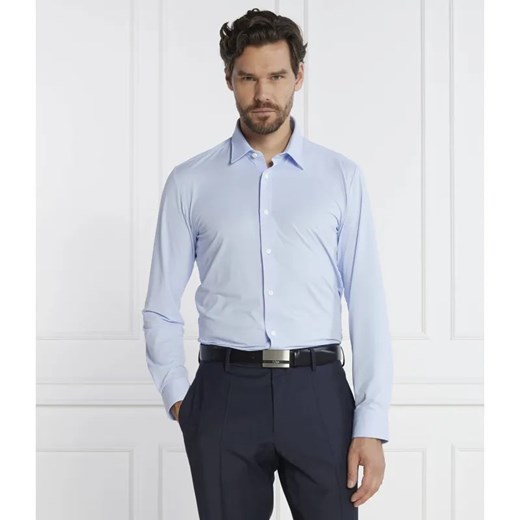 BOSS BLACK Koszula P-ROAN-kent | Slim Fit ze sklepu Gomez Fashion Store w kategorii Koszule męskie - zdjęcie 184990343