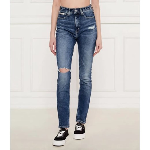 Calvin Klein Jeans Jeansy | Skinny fit | high rise ze sklepu Gomez Fashion Store w kategorii Jeansy damskie - zdjęcie 184990353