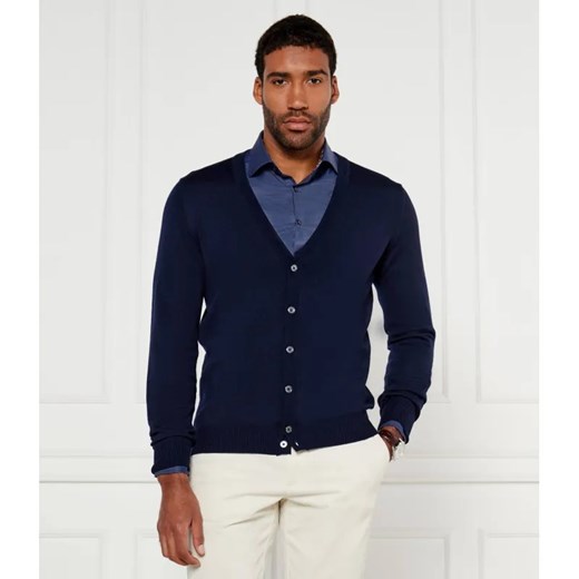 Stenströms Wełniany kardigan | Regular Fit ze sklepu Gomez Fashion Store w kategorii Swetry męskie - zdjęcie 184990452