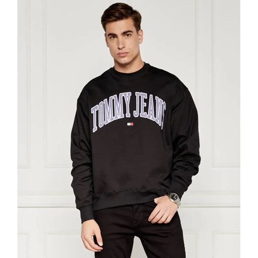 Tommy Jeans Bluza BOXY POP VARSITY CREW | Oversize fit ze sklepu Gomez Fashion Store w kategorii Bluzy męskie - zdjęcie 184990464