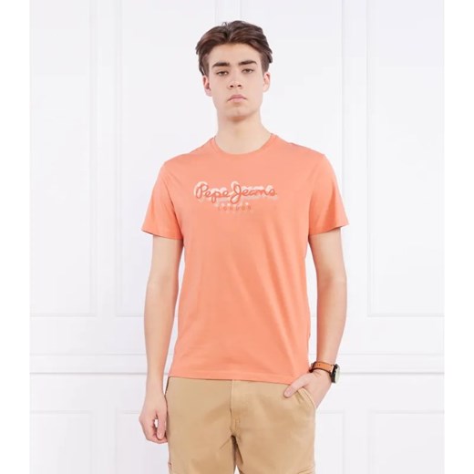 Pepe Jeans London T-shirt RICHME | Regular Fit ze sklepu Gomez Fashion Store w kategorii T-shirty męskie - zdjęcie 184990494