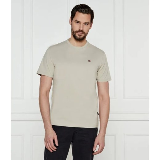 Napapijri T-shirt SALIS | Regular Fit ze sklepu Gomez Fashion Store w kategorii T-shirty męskie - zdjęcie 184990531