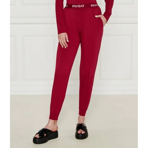 Hugo Bodywear Spodnie od piżamy | Regular Fit ze sklepu Gomez Fashion Store w kategorii Piżamy damskie - zdjęcie 184990584