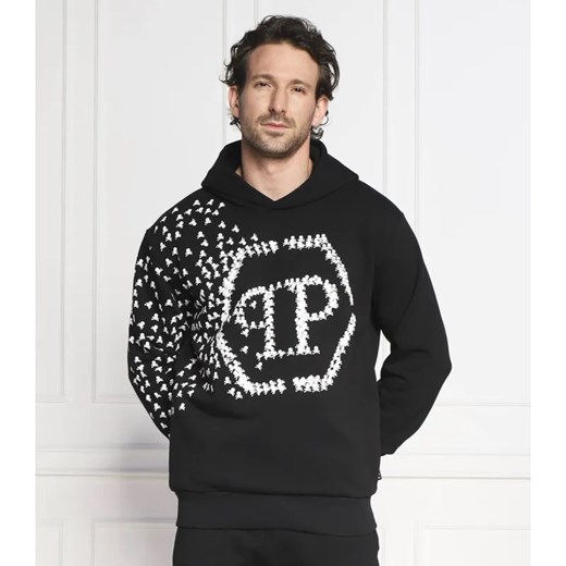 Philipp Plein Bluza | Regular Fit ze sklepu Gomez Fashion Store w kategorii Bluzy męskie - zdjęcie 184990681