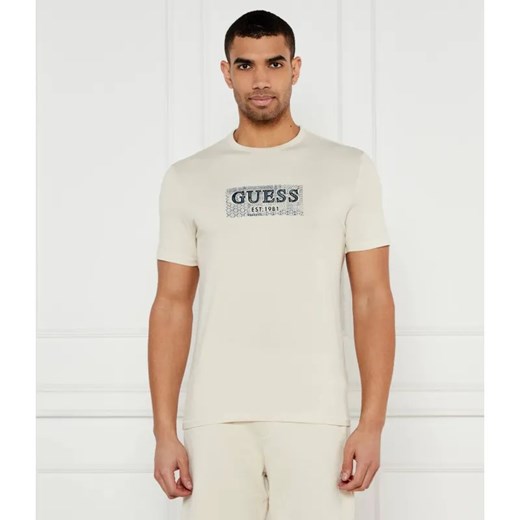 GUESS T-shirt | Slim Fit ze sklepu Gomez Fashion Store w kategorii T-shirty męskie - zdjęcie 184990753