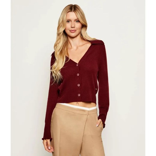 Marc Cain Kaszmirowy kardigan | Loose fit ze sklepu Gomez Fashion Store w kategorii Swetry damskie - zdjęcie 184990983