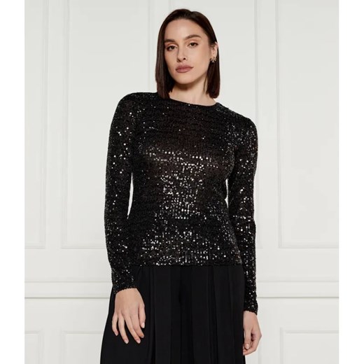 DKNY Bluzka PAILLETTES | Regular Fit ze sklepu Gomez Fashion Store w kategorii Bluzki damskie - zdjęcie 184991030