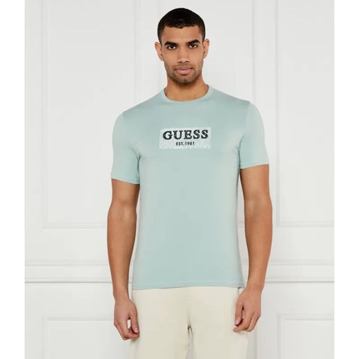 GUESS T-shirt | Slim Fit ze sklepu Gomez Fashion Store w kategorii T-shirty męskie - zdjęcie 184991033