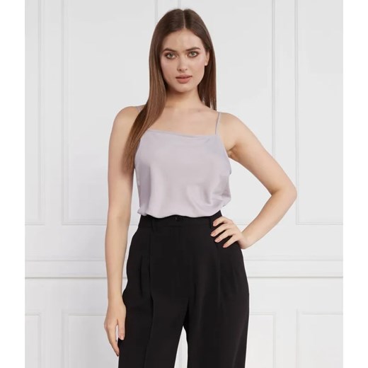 Calvin Klein Top RECYCLED CDC CAMI | Regular Fit ze sklepu Gomez Fashion Store w kategorii Bluzki damskie - zdjęcie 184991041