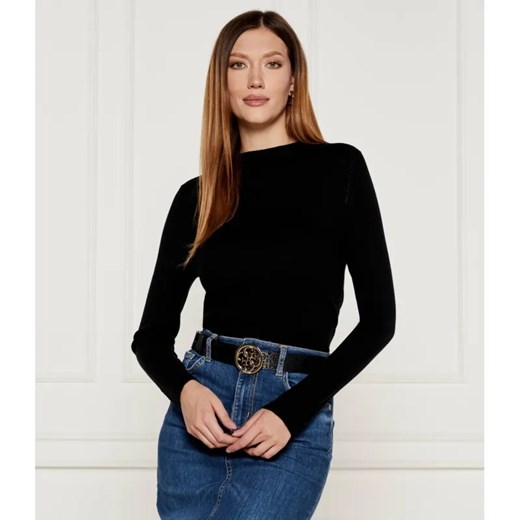 Marc Cain Wełniany sweter | Slim Fit | z dodatkiem kaszmiru ze sklepu Gomez Fashion Store w kategorii Swetry damskie - zdjęcie 184991113
