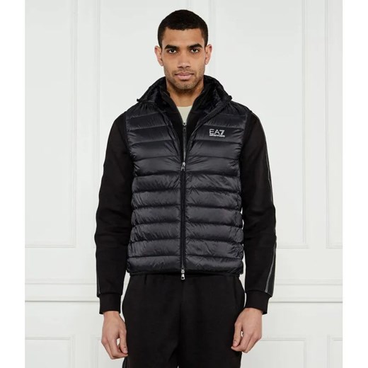 EA7 Puchowy bezrękawnik | Regular Fit ze sklepu Gomez Fashion Store w kategorii Kamizelki męskie - zdjęcie 184991141