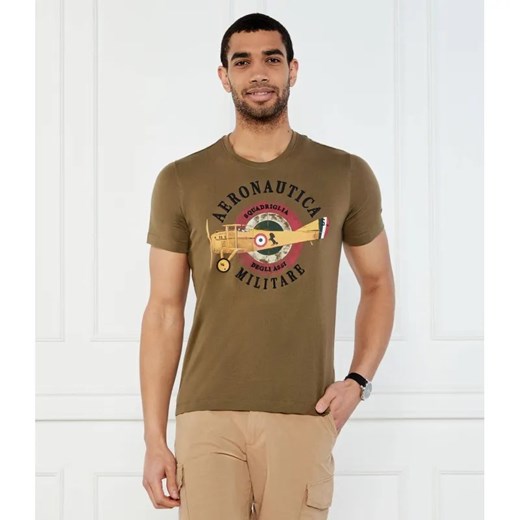 Aeronautica Militare T-shirt | Regular Fit ze sklepu Gomez Fashion Store w kategorii T-shirty męskie - zdjęcie 184991212