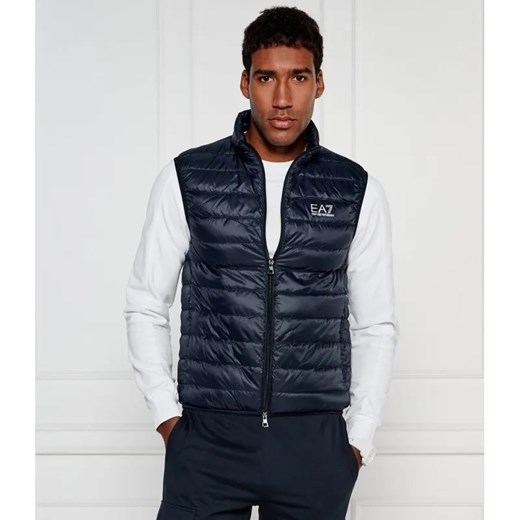 EA7 Puchowy bezrękawnik | Regular Fit ze sklepu Gomez Fashion Store w kategorii Kamizelki męskie - zdjęcie 184991302