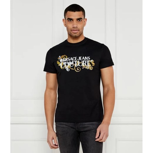 Versace Jeans Couture T-shirt | Slim Fit ze sklepu Gomez Fashion Store w kategorii T-shirty męskie - zdjęcie 184991353