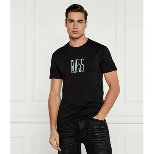 GUESS T-shirt | Slim Fit ze sklepu Gomez Fashion Store w kategorii T-shirty męskie - zdjęcie 184991354