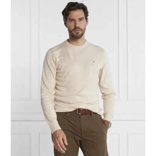 Tommy Hilfiger Sweter | Regular Fit | z dodatkiem kaszmiru ze sklepu Gomez Fashion Store w kategorii Swetry męskie - zdjęcie 184991663