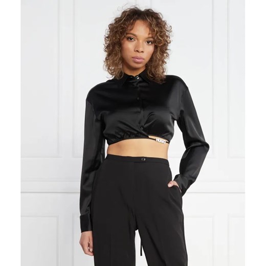 HUGO Koszula Elsera | Cropped Fit ze sklepu Gomez Fashion Store w kategorii Koszule damskie - zdjęcie 184991664
