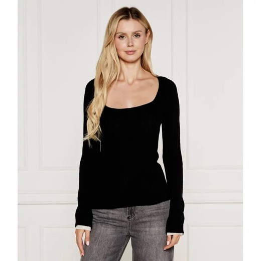 Pinko Wełniany sweter CYMRIC | Slim Fit | z dodatkiem kaszmiru ze sklepu Gomez Fashion Store w kategorii Swetry damskie - zdjęcie 184991730