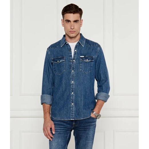 Guess Jeans Jeansowa koszula | Slim Fit ze sklepu Gomez Fashion Store w kategorii Koszule męskie - zdjęcie 184992021