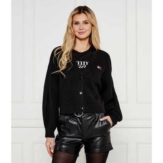 Tommy Jeans Kardigan | Regular Fit ze sklepu Gomez Fashion Store w kategorii Swetry damskie - zdjęcie 184992073