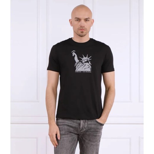 Armani Exchange T-shirt | Regular Fit ze sklepu Gomez Fashion Store w kategorii T-shirty męskie - zdjęcie 184992323