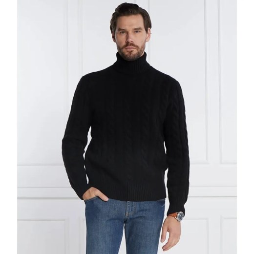 POLO RALPH LAUREN Wełniany golf | Regular Fit | z dodatkiem kaszmiru ze sklepu Gomez Fashion Store w kategorii Swetry męskie - zdjęcie 184992341