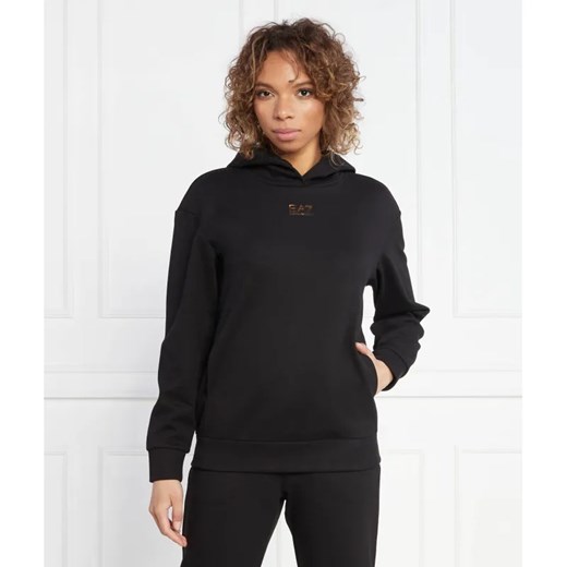 EA7 Bluza | Regular Fit ze sklepu Gomez Fashion Store w kategorii Bluzy damskie - zdjęcie 184992410
