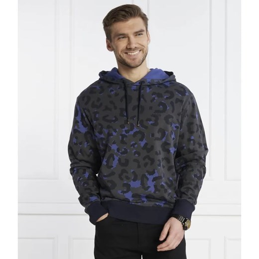BOSS ORANGE Bluza We_Leopard | Regular Fit ze sklepu Gomez Fashion Store w kategorii Bluzy męskie - zdjęcie 184992420
