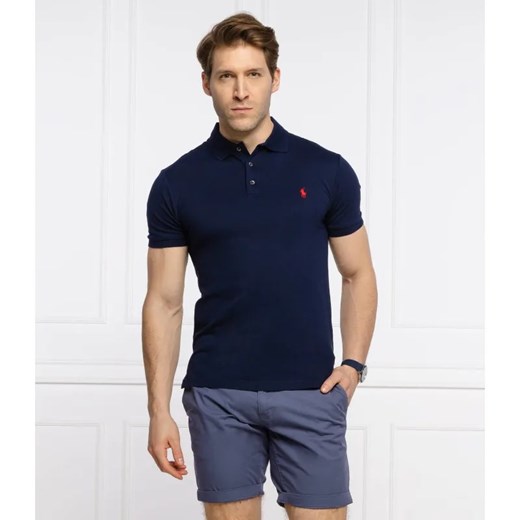 POLO RALPH LAUREN Polo | Slim Fit | pique ze sklepu Gomez Fashion Store w kategorii T-shirty męskie - zdjęcie 184992440