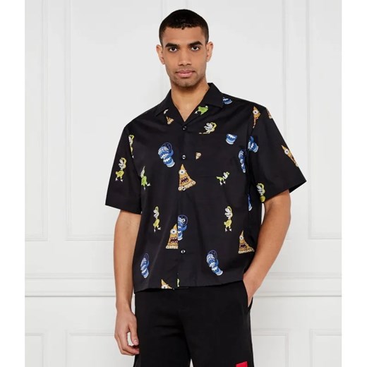 Hugo Blue Koszula Eligino | Loose fit ze sklepu Gomez Fashion Store w kategorii Koszule męskie - zdjęcie 184992510