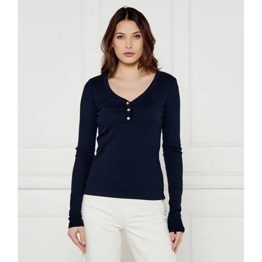 Tommy Hilfiger Bluzka HENLEY | Slim Fit ze sklepu Gomez Fashion Store w kategorii Bluzki damskie - zdjęcie 184992543