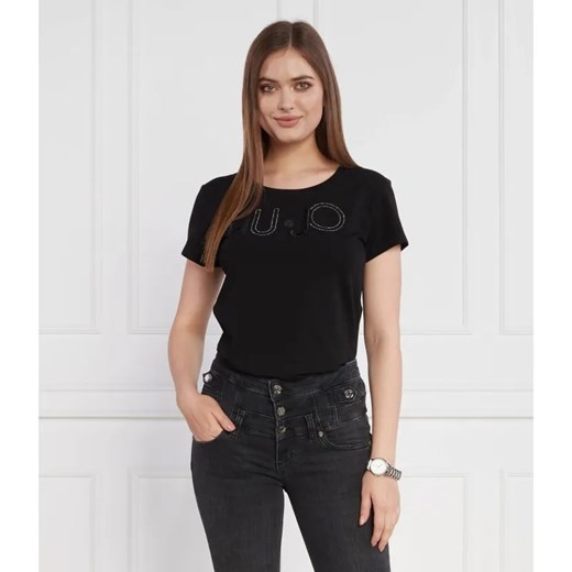 Liu Jo Sport T-shirt | Regular Fit ze sklepu Gomez Fashion Store w kategorii Bluzki damskie - zdjęcie 184992600