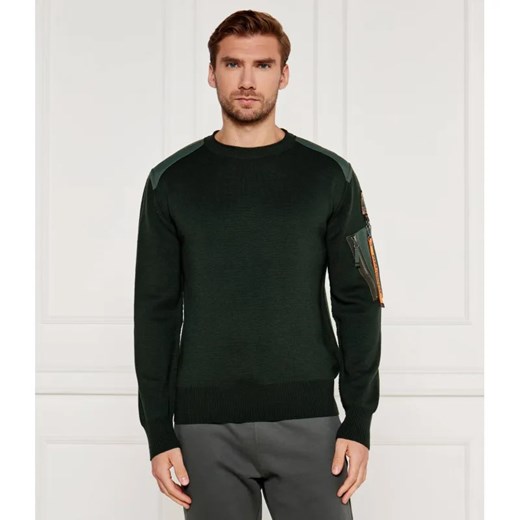 PARAJUMPERS Wełniany sweter BRAW | Regular Fit ze sklepu Gomez Fashion Store w kategorii Swetry męskie - zdjęcie 184992644