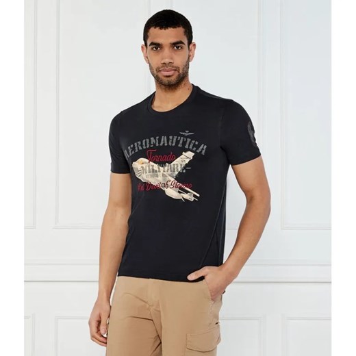 Aeronautica Militare T-shirt | Regular Fit ze sklepu Gomez Fashion Store w kategorii T-shirty męskie - zdjęcie 184992663