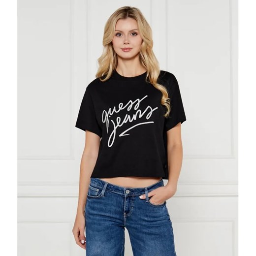 Guess Jeans T-shirt | Loose fit ze sklepu Gomez Fashion Store w kategorii Bluzki damskie - zdjęcie 184992783