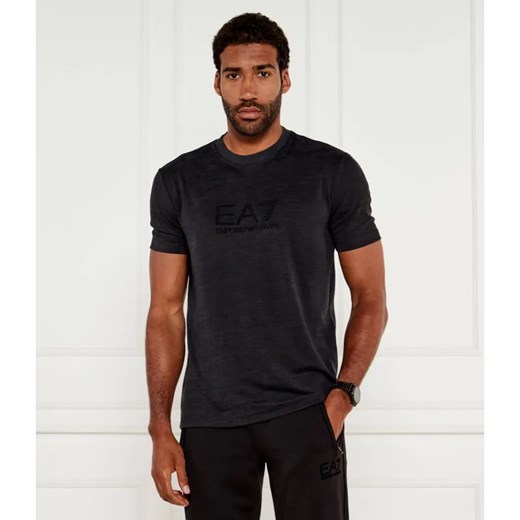 EA7 T-shirt | Slim Fit ze sklepu Gomez Fashion Store w kategorii T-shirty męskie - zdjęcie 184992934