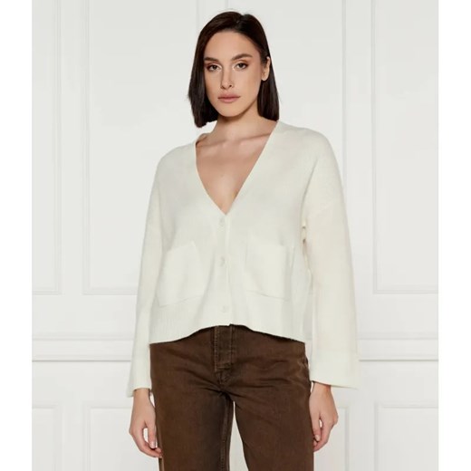 Liu Jo Wełniany kardigan | Regular Fit ze sklepu Gomez Fashion Store w kategorii Swetry damskie - zdjęcie 184992961